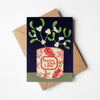 Mistletoe in Peace Cup Card