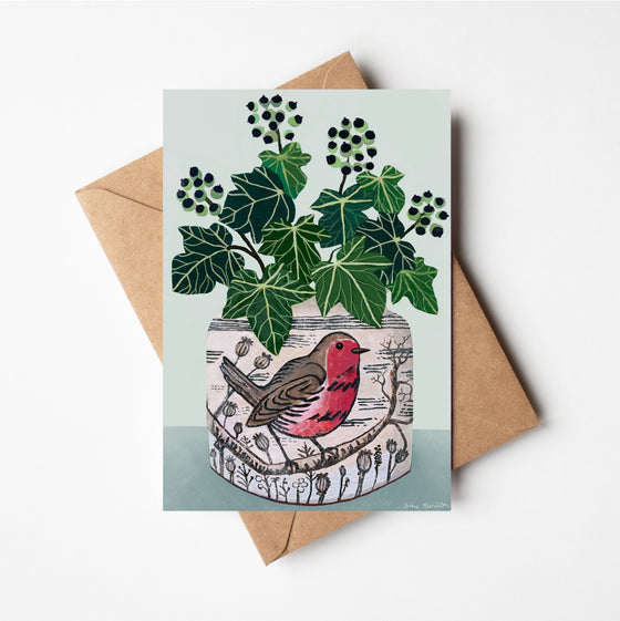 Ivy in Robin Jug Cards