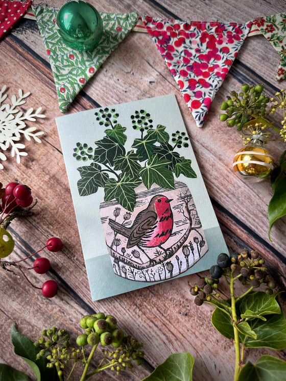 Ivy in Robin Jug Cards