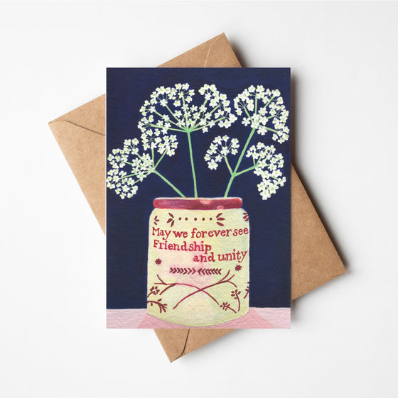 Cow Parsley in Friendship Mug Cards