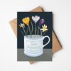 NEW: Crocuses in New Beginnings Cup Card