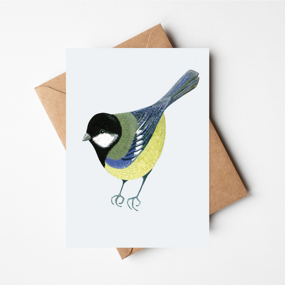 Great tit Cards