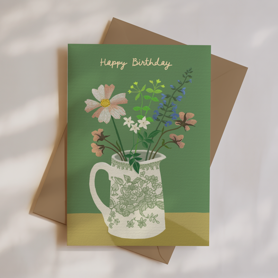 July Posy Cards