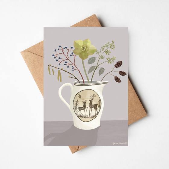 Winter Posy Cards