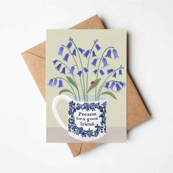 Bluebells in Friendship Cup Cards