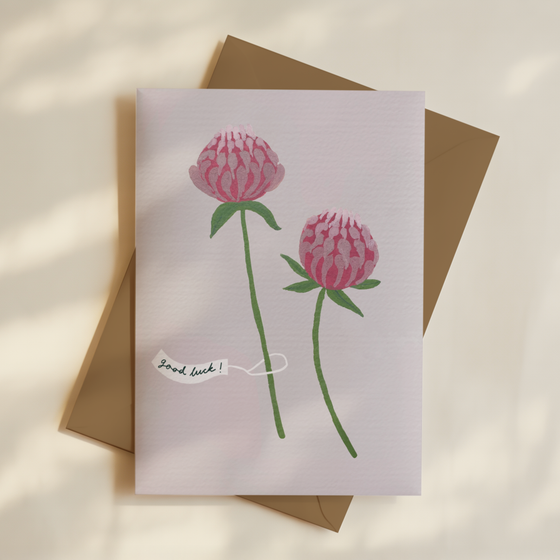 Wild Red Clover Cards