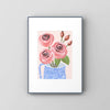 Roses in Chintz Jug Print