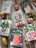 Collection de cartes de haies d'hiver